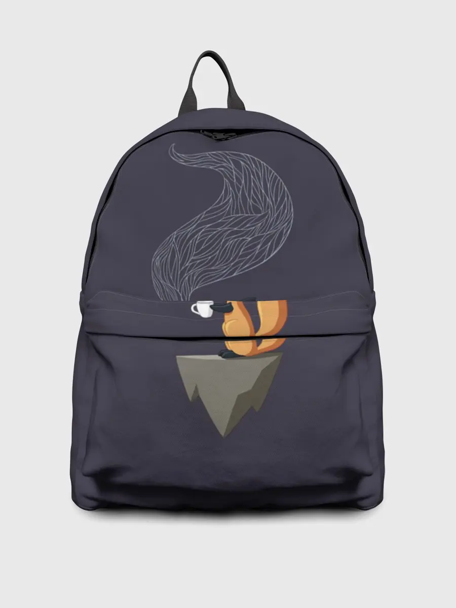 Рюкзак джинсовый / Coffee Fox