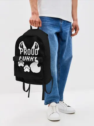 Рюкзак джинсовый / Proud Furry