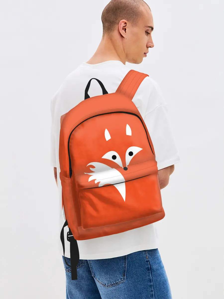 Рюкзак джинсовый / Лисичка