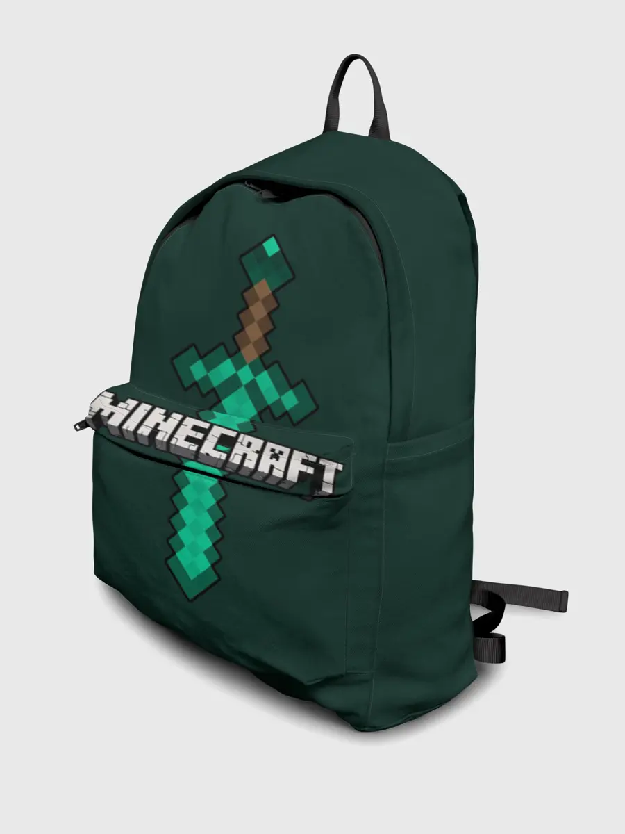 Рюкзак джинсовый / Меч Minecraft
