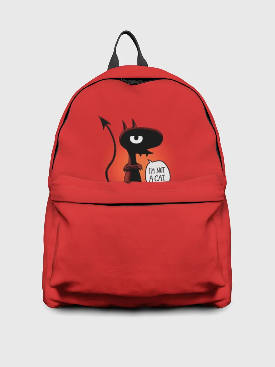 Рюкзак джинсовый / Disenchantment. Im not a Cat