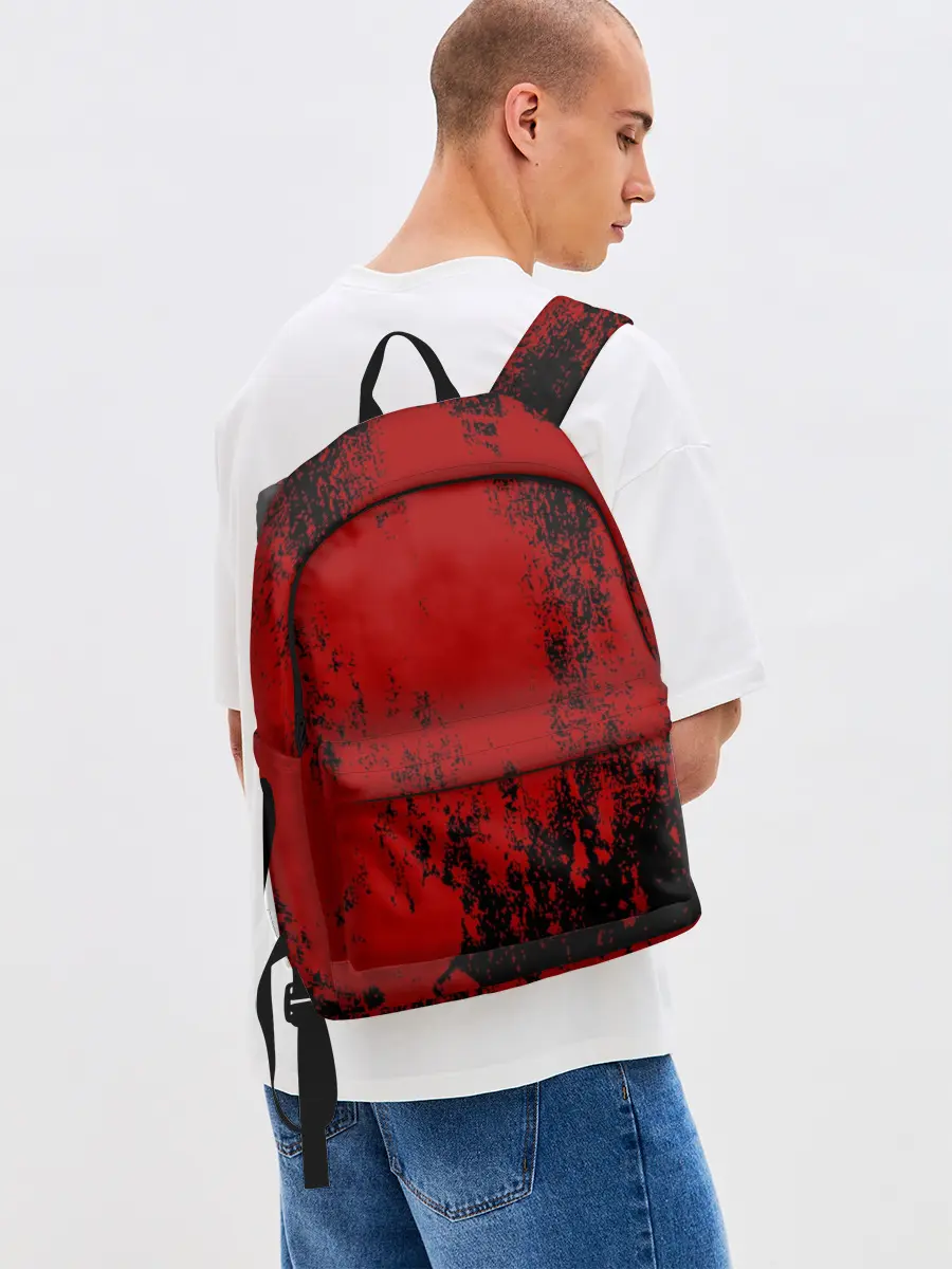 Рюкзак джинсовый / Red blood