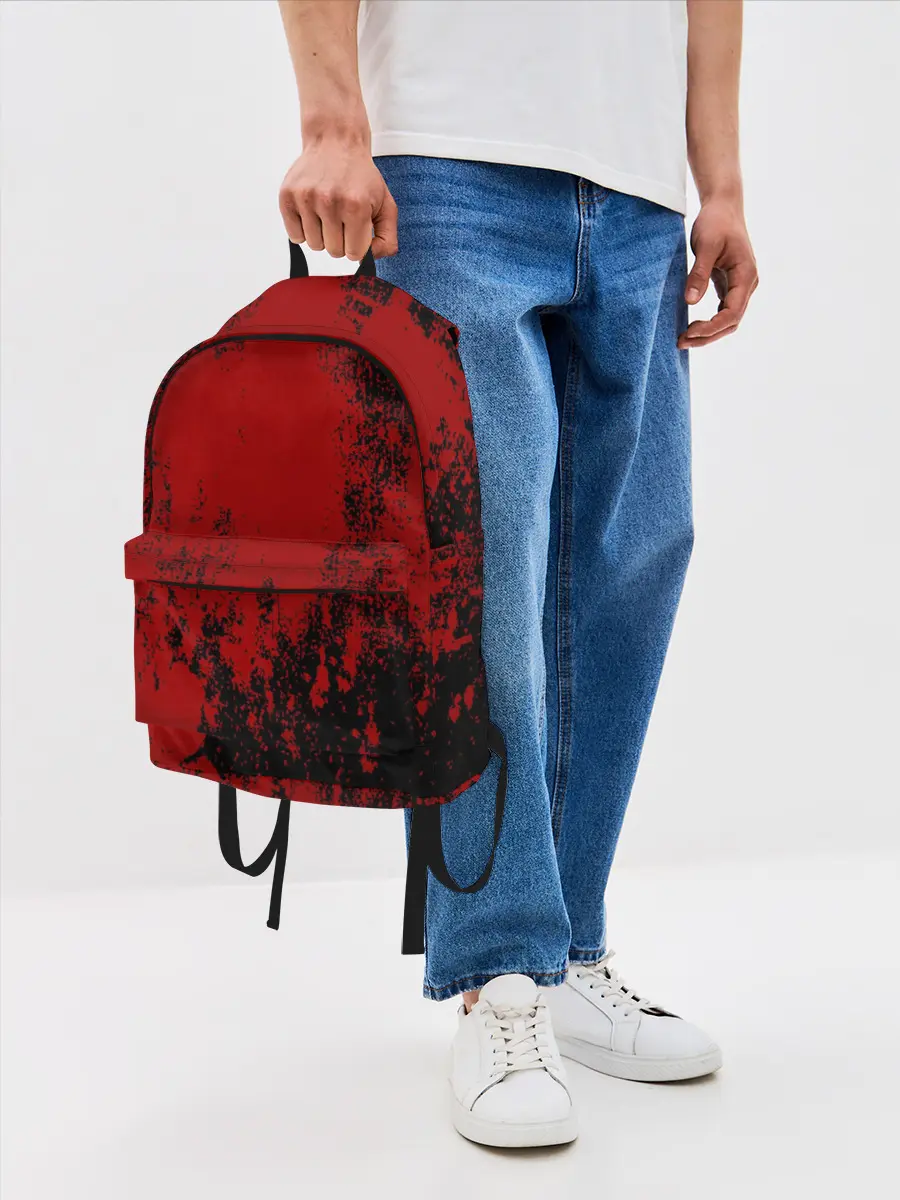 Рюкзак джинсовый / Red blood