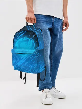 Рюкзак джинсовый / Helmet Fairy tail Moon