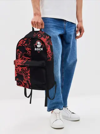 Рюкзак джинсовый / I Love Rock