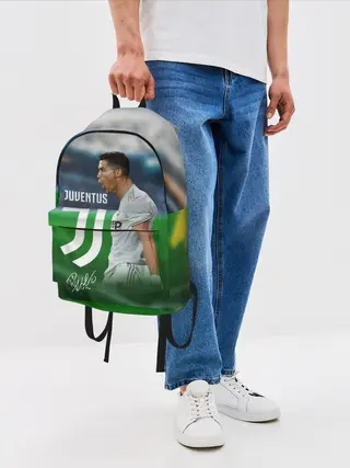 Рюкзак джинсовый / Роналдо Ювентус