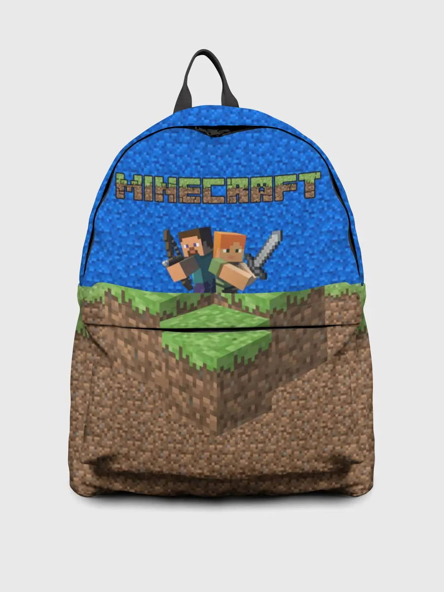 Рюкзак джинсовый / MINECRAFT