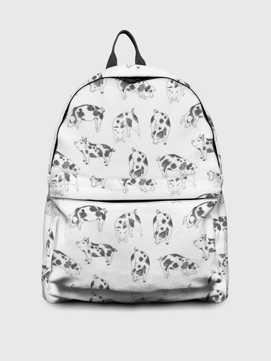 Рюкзак джинсовый / Поросята