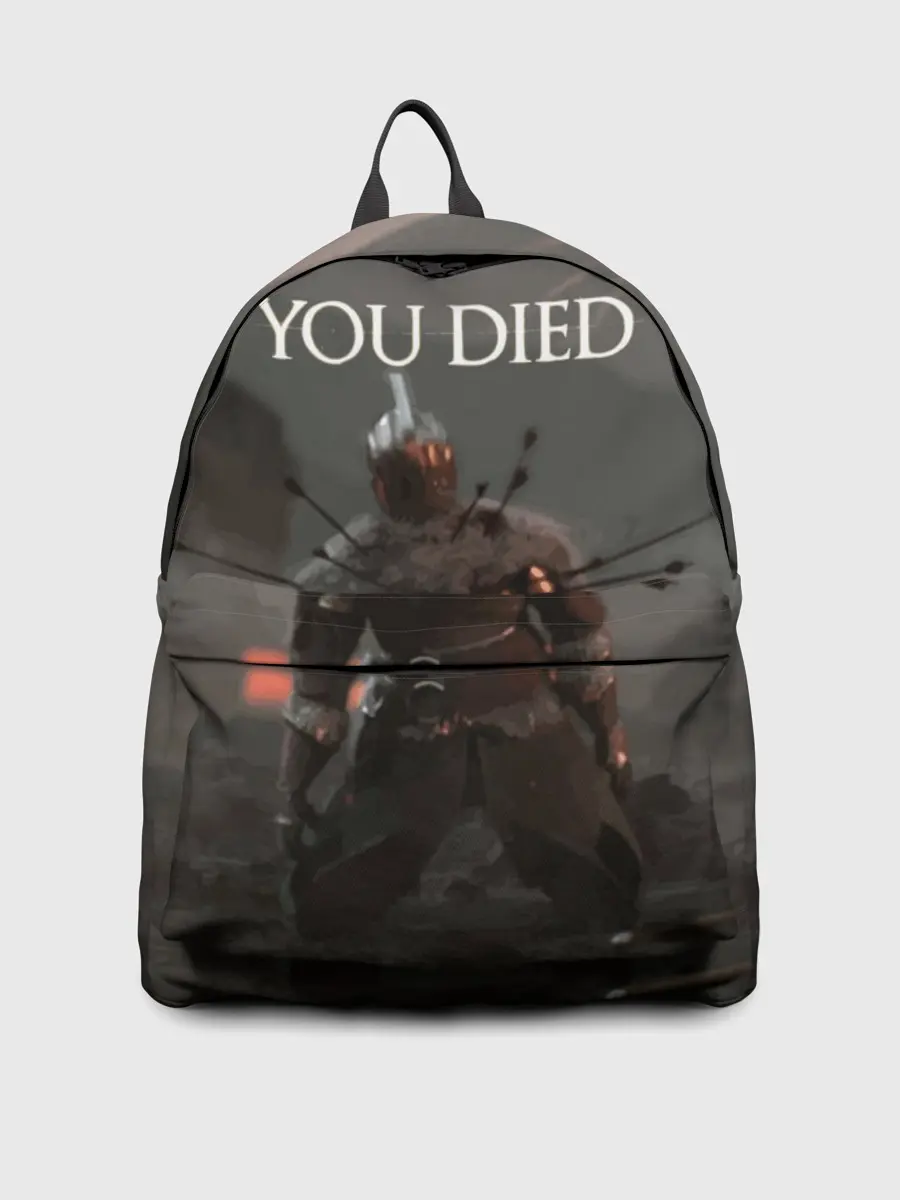 Рюкзак джинсовый / YOU DIED