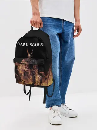 Рюкзак джинсовый / Dark Souls