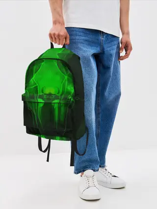 Рюкзак джинсовый / Демон легиона