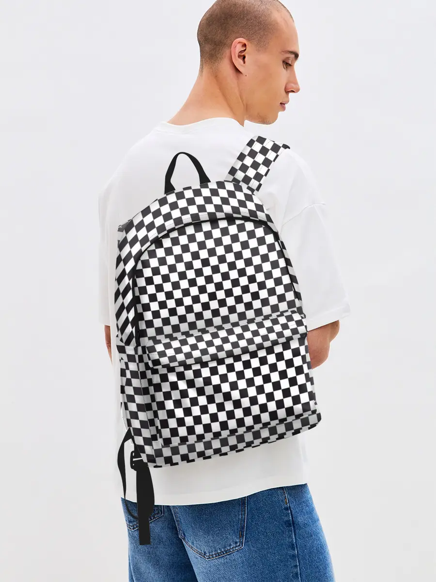 Рюкзак джинсовый / Checkerboard