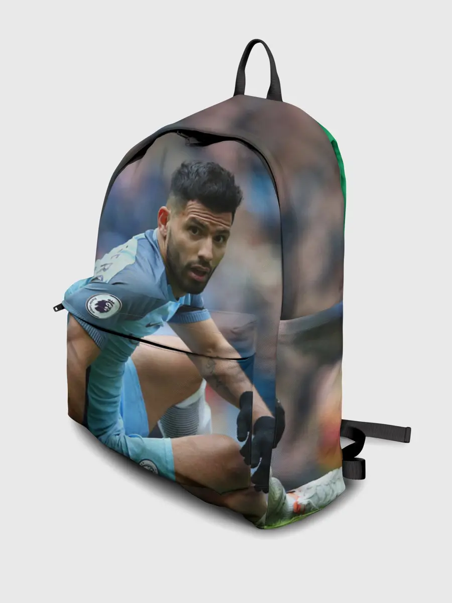 Рюкзак джинсовый / Серхио Агуэро