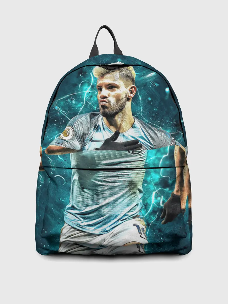 Рюкзак джинсовый / Серхио Агуэро