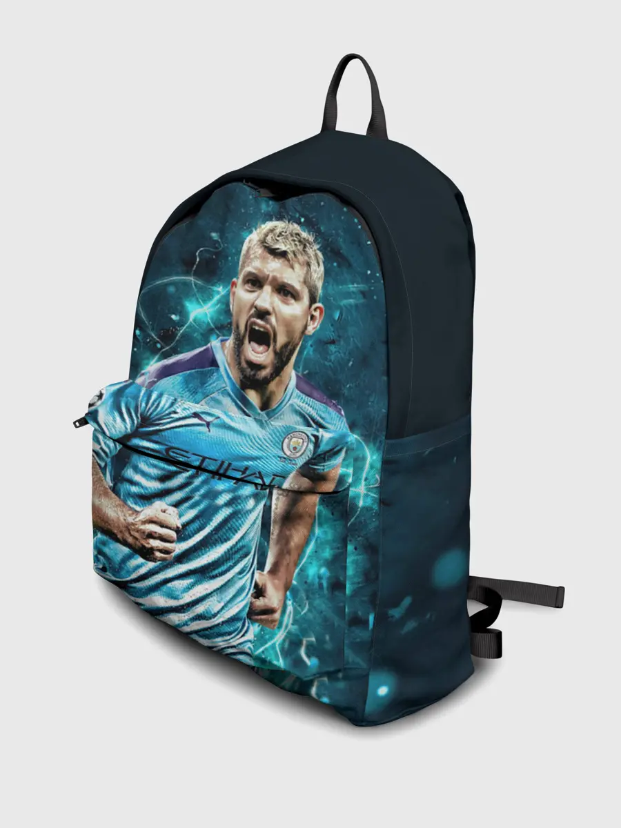 Рюкзак джинсовый / Серхио Агуэро