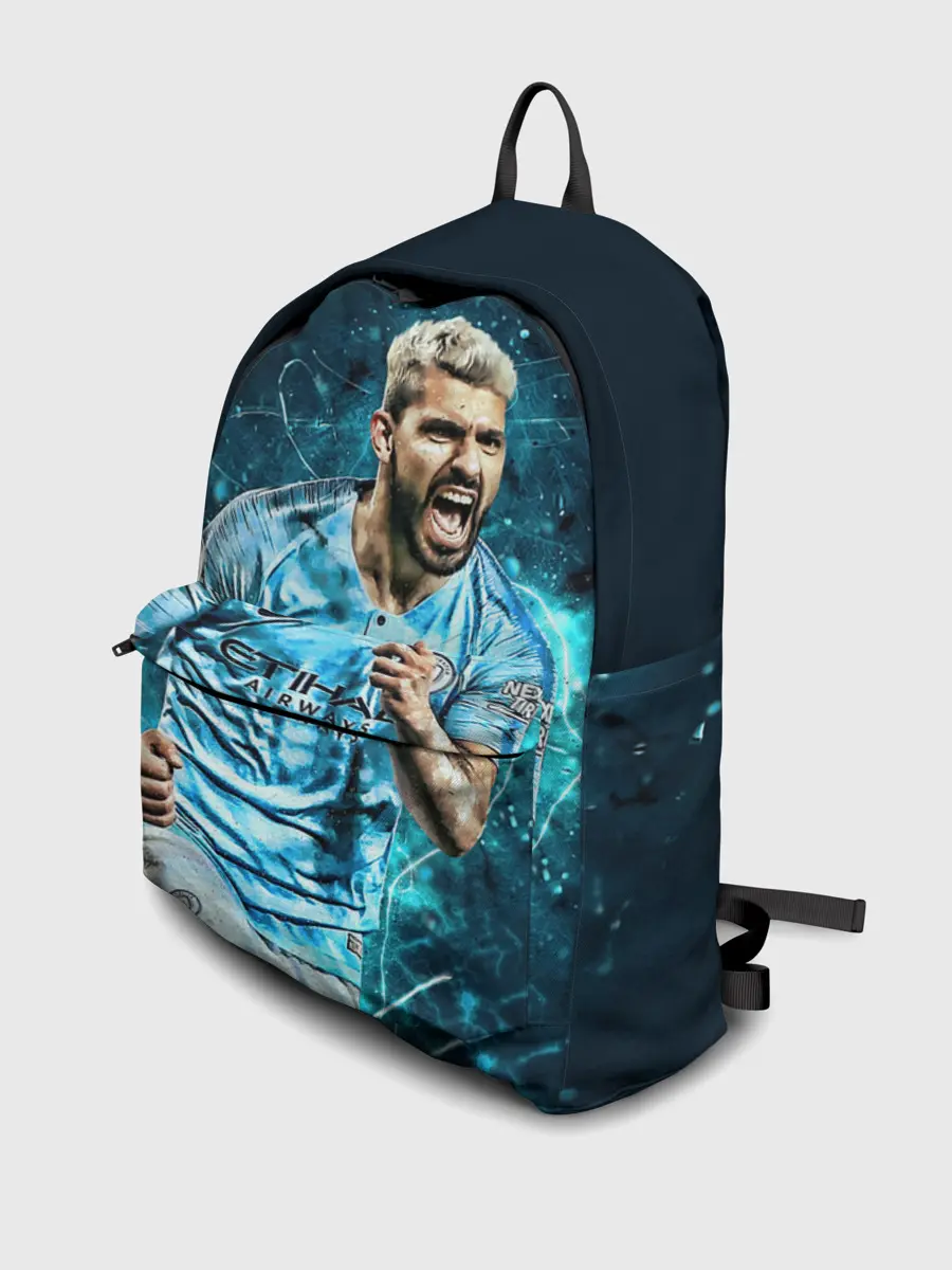 Рюкзак джинсовый / Серхио Агуэро