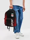Рюкзак джинсовый / LIVERPOOL / ЛИВЕРПУЛЬ / СПОРТ