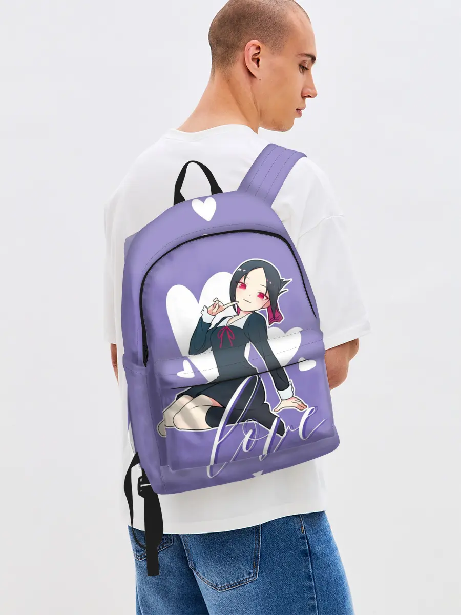 Рюкзак джинсовый / Love Kaguya Shinomiya