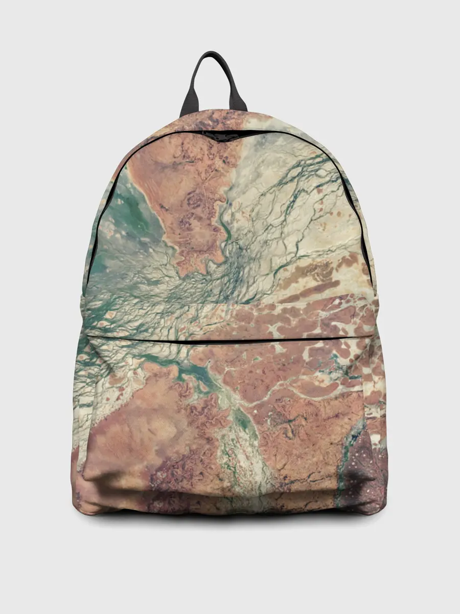 Рюкзак джинсовый / Снимок со СпуТника