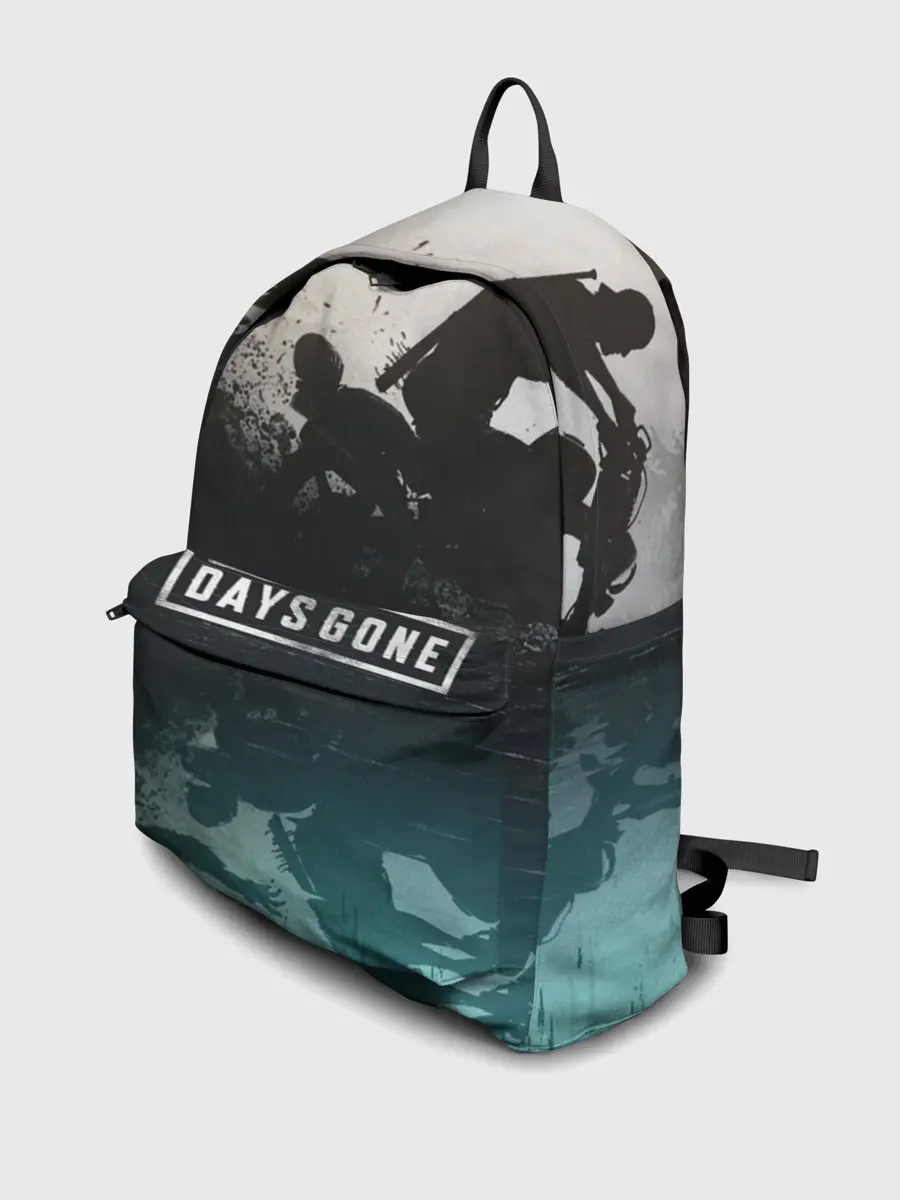 Рюкзак джинсовый / Days gone отражение Дикона