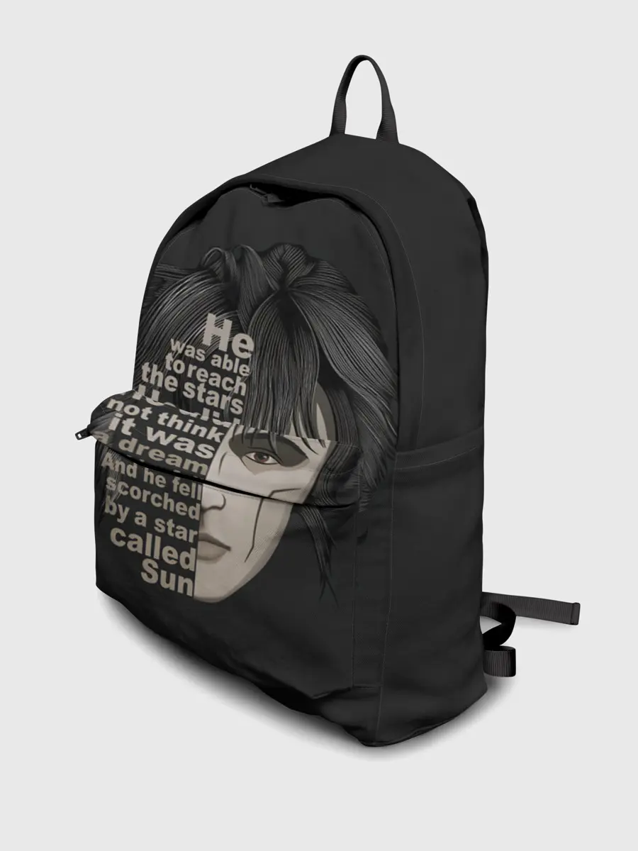 Рюкзак джинсовый / Стихи Цоя