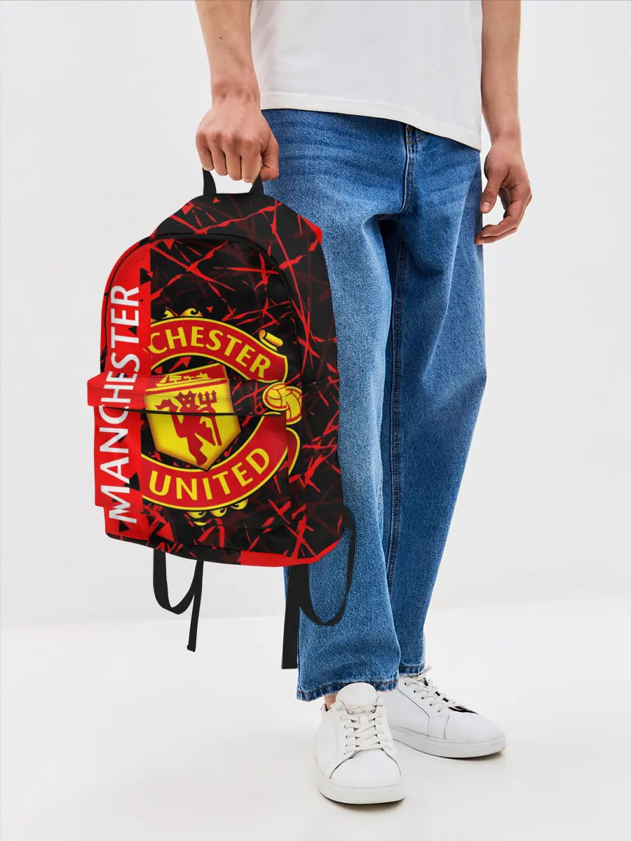 Рюкзак джинсовый / МАНЧЕСТЕР / MANCHESTER UNITED