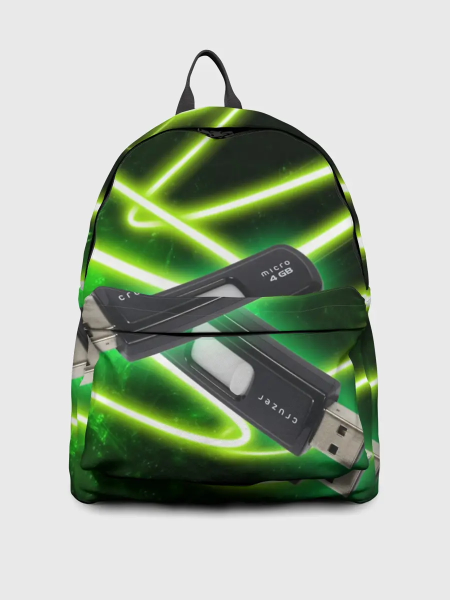 Рюкзак джинсовый / Флешка