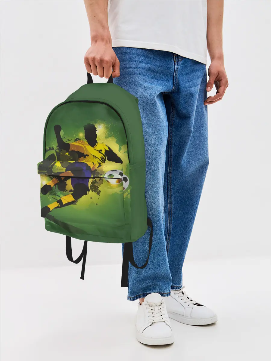 Рюкзак джинсовый / Футбол