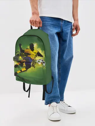 Рюкзак джинсовый / Футбол