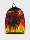 Рюкзак джинсовый / MANCHESTER UNITED / ДЬЯВОЛ