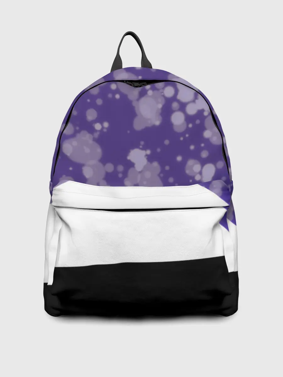 Рюкзак джинсовый / одинокое дерево в ночи