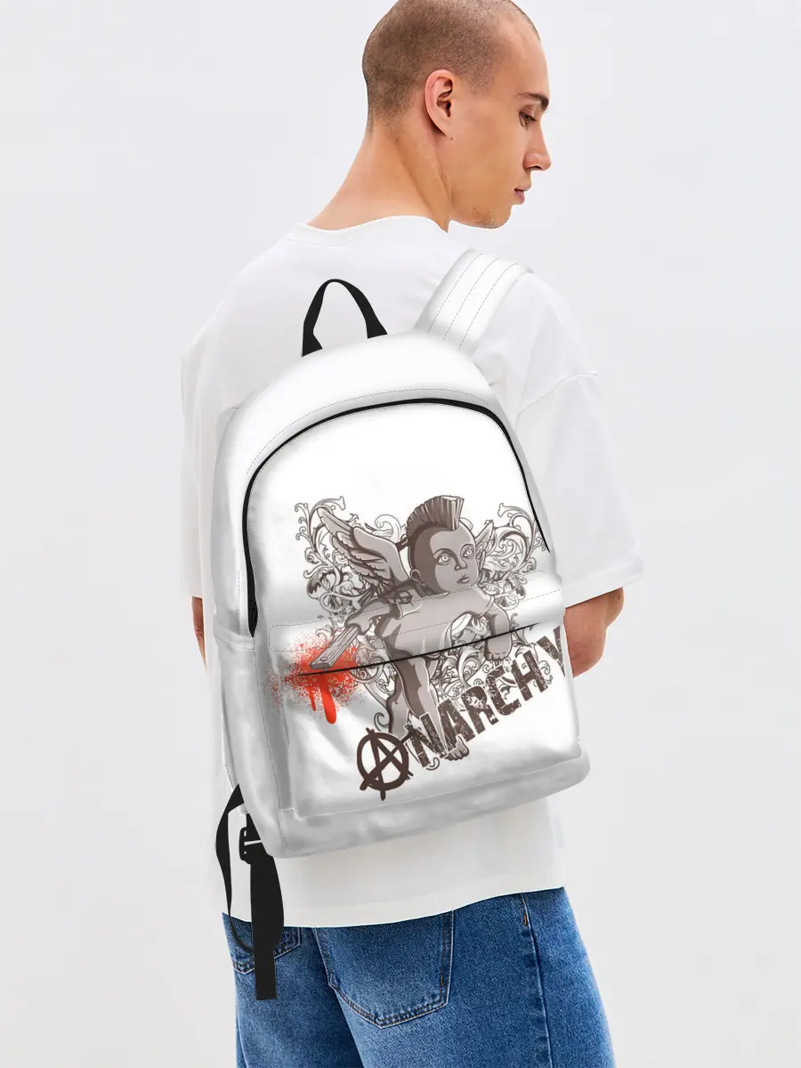 Рюкзак джинсовый / АНГЕЛ АНАРХИИ