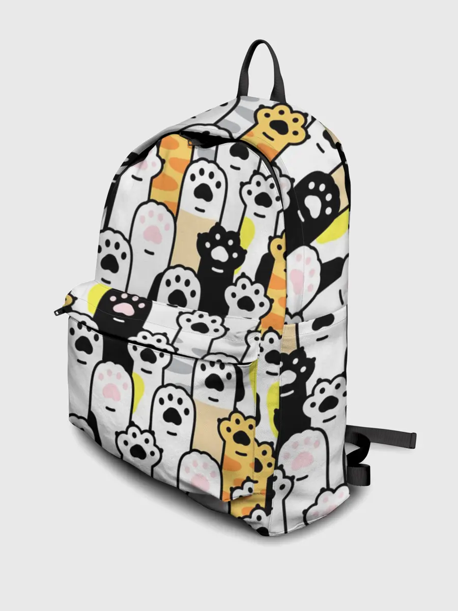 Рюкзак джинсовый / КОШАЧИЬ ЛАПЫ