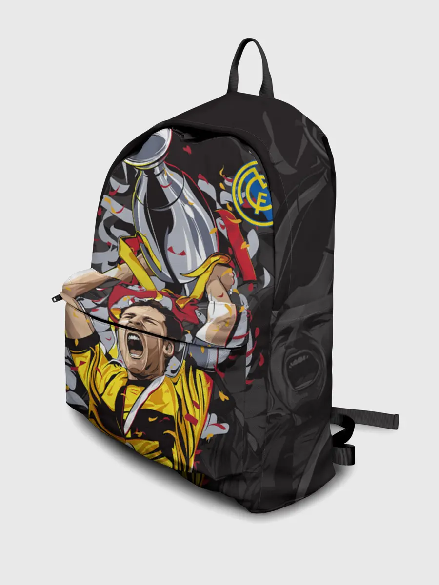 Рюкзак джинсовый / Икер Касильяс