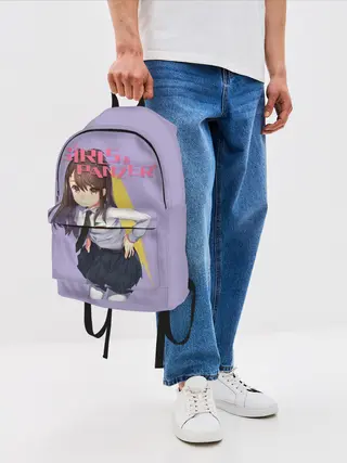 Рюкзак джинсовый / Девушки и Танки