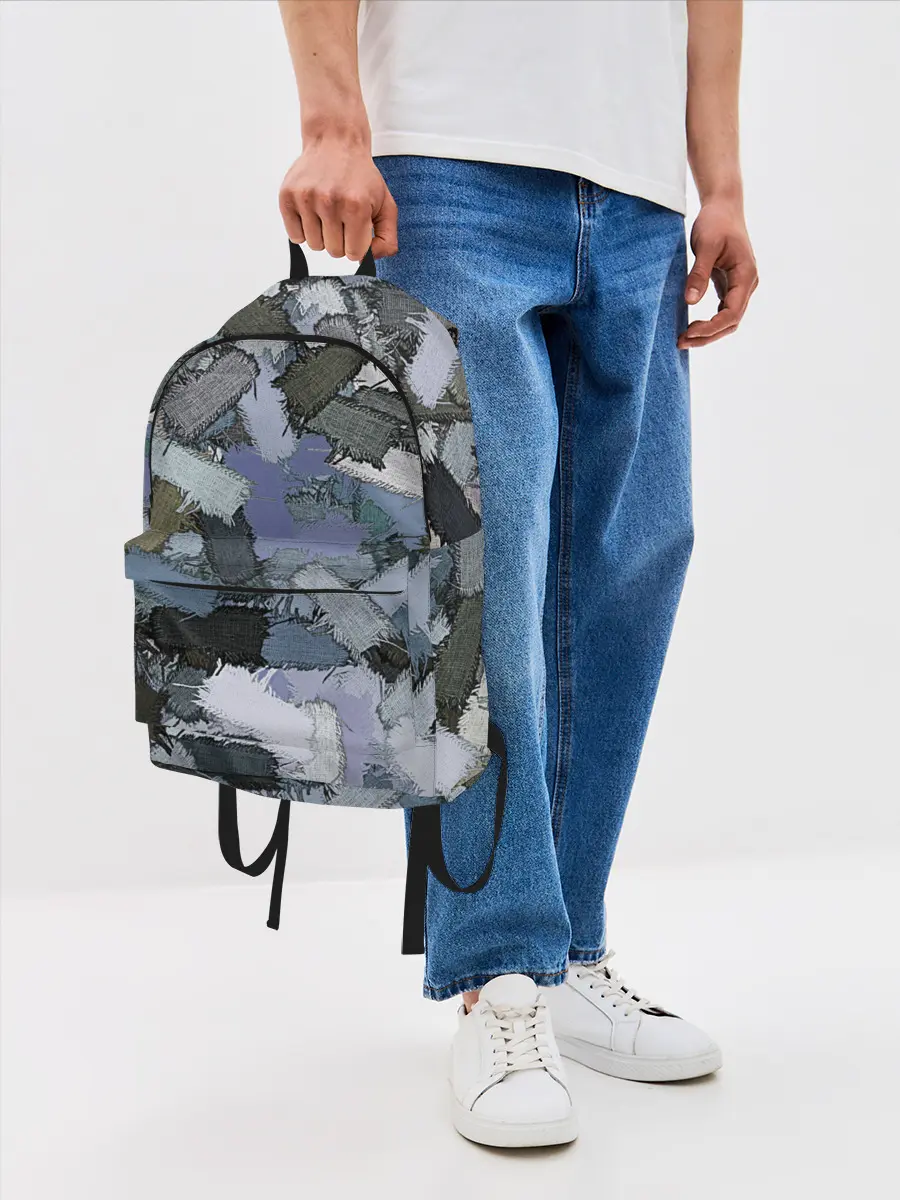 Рюкзак джинсовый / Patchwork