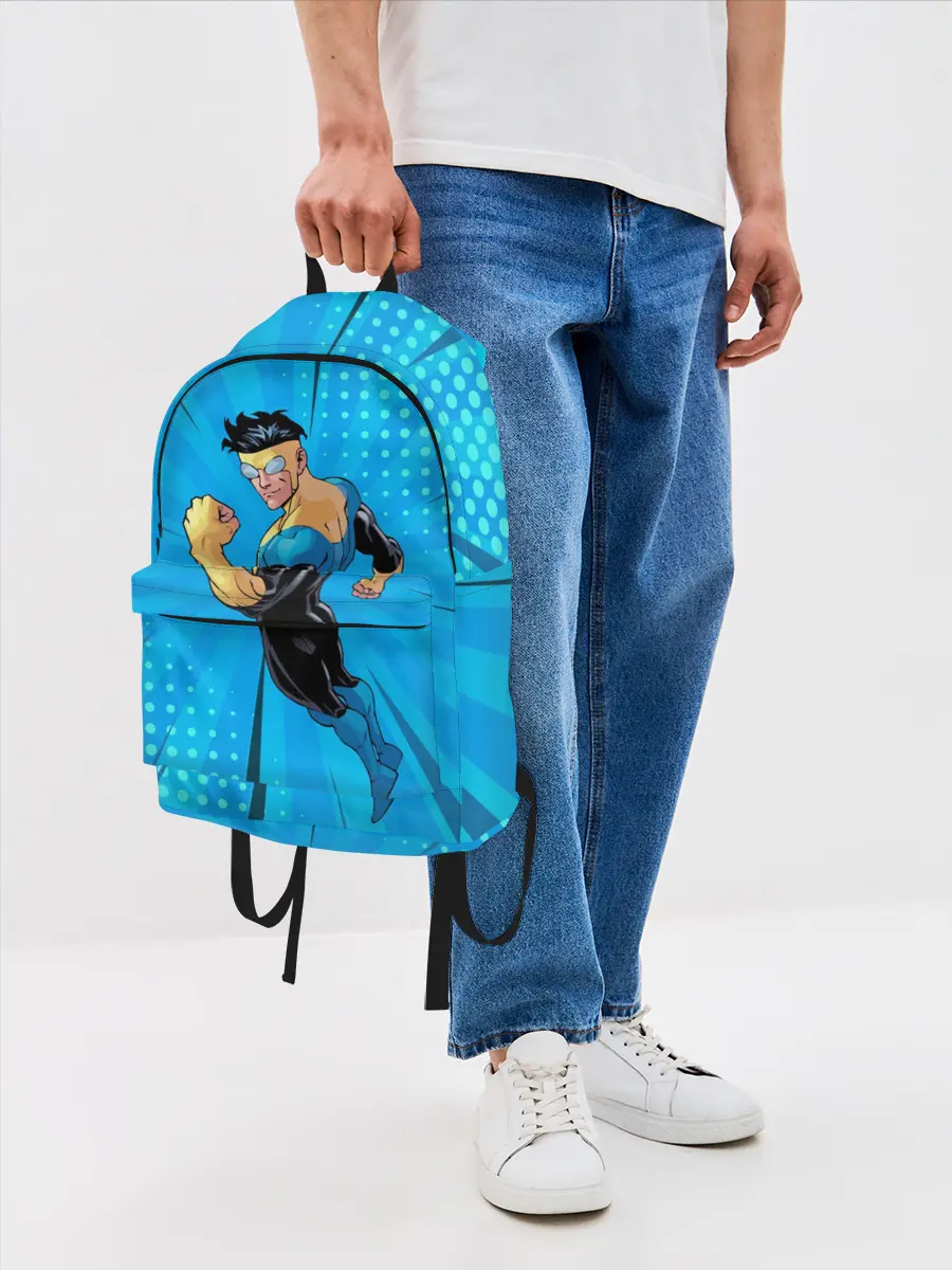 Рюкзак джинсовый / Неуязвимый Марк Грэйсон