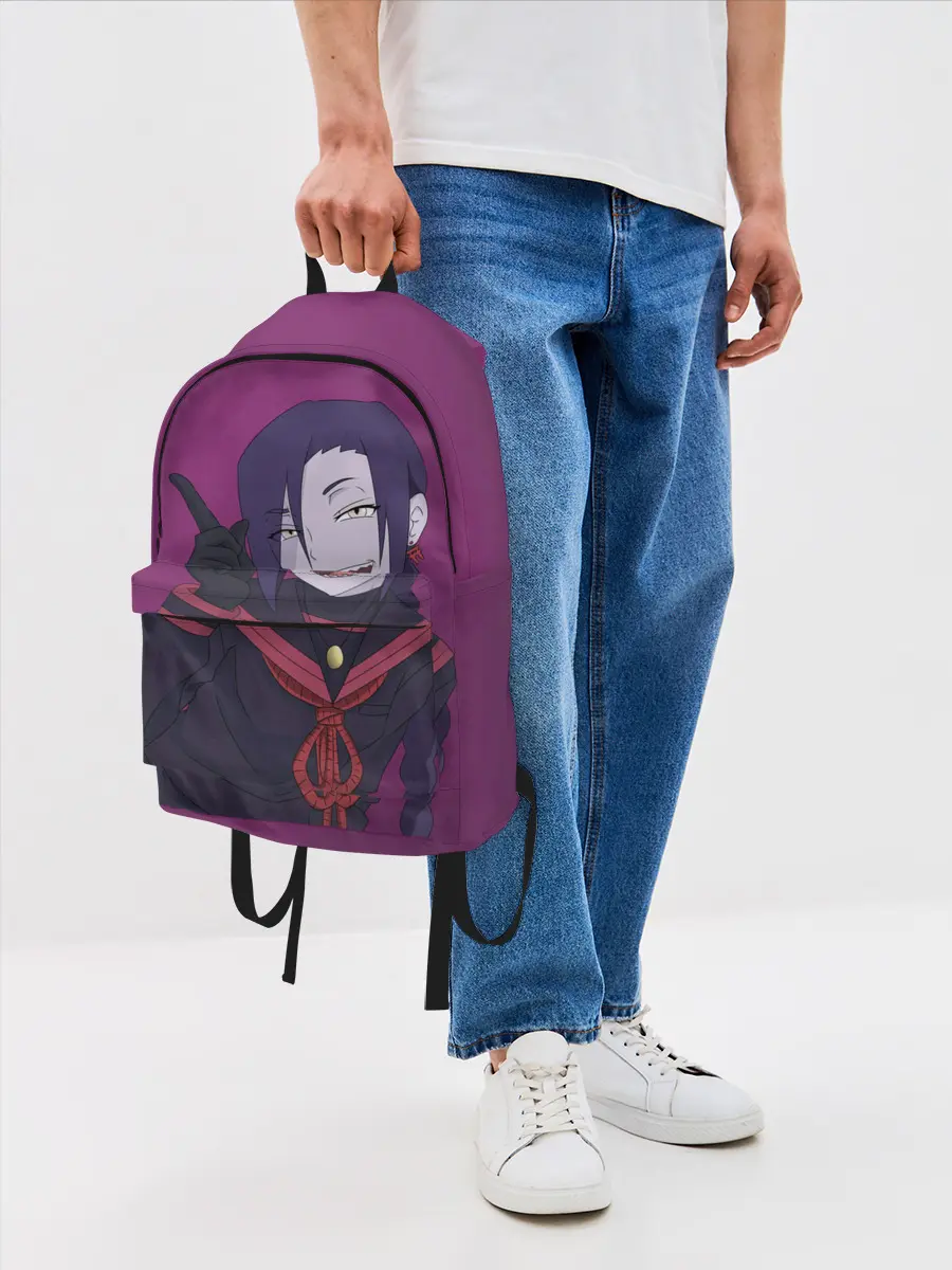 Рюкзак джинсовый / Маганэ Чикуджоин