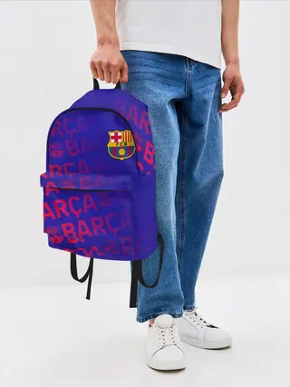 Рюкзак джинсовый / FC BARCELONA / ФК БАРСЕЛОНА