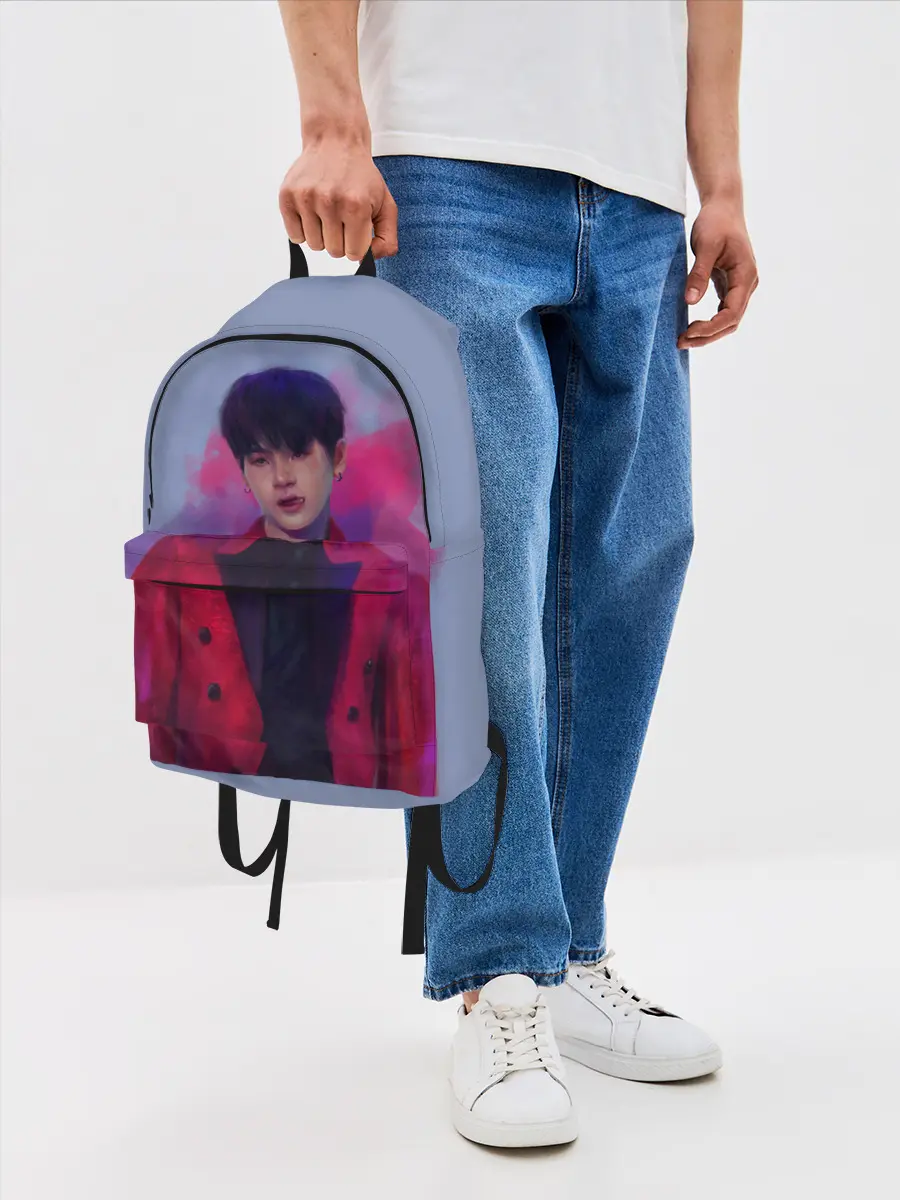 Рюкзак джинсовый / Kim Seokjin