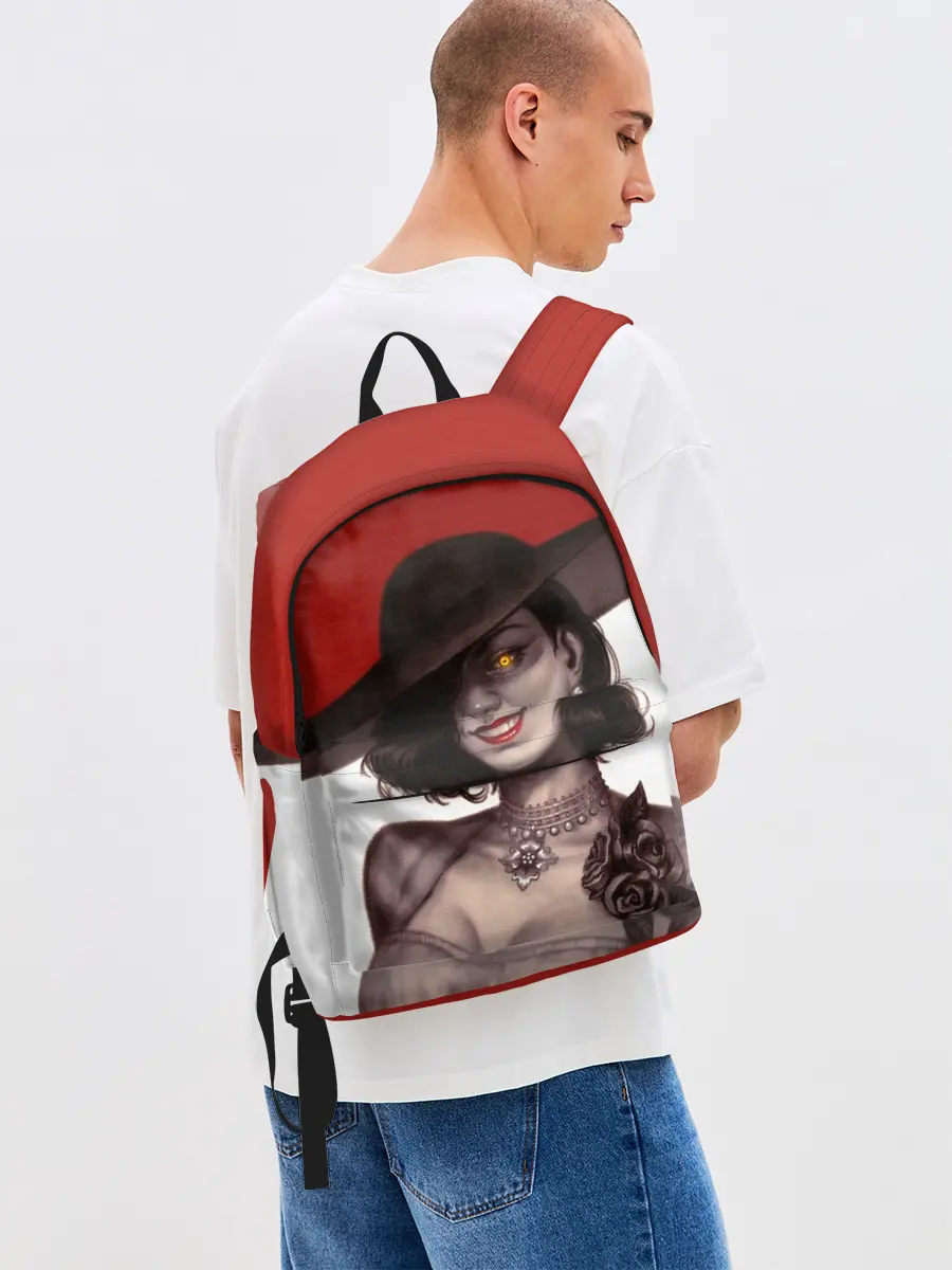 Рюкзак джинсовый / Леди Димитреску из Резидента