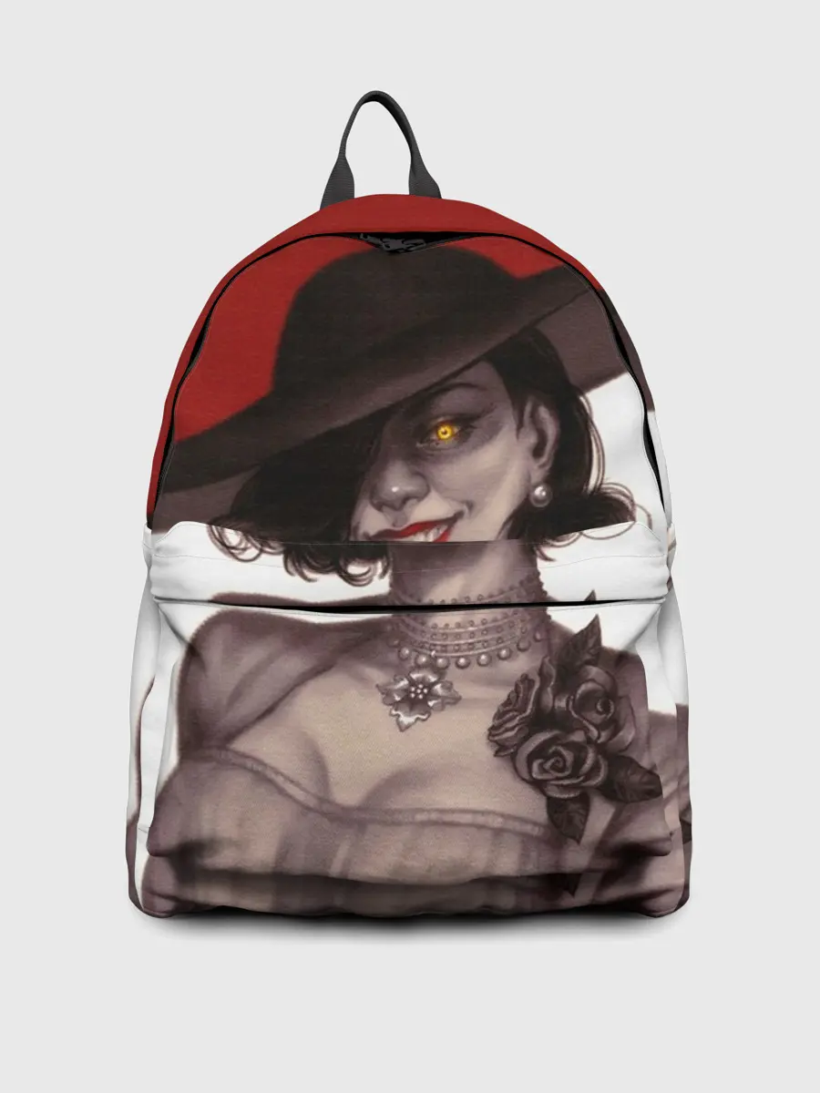 Рюкзак джинсовый / Леди Димитреску из Резидента