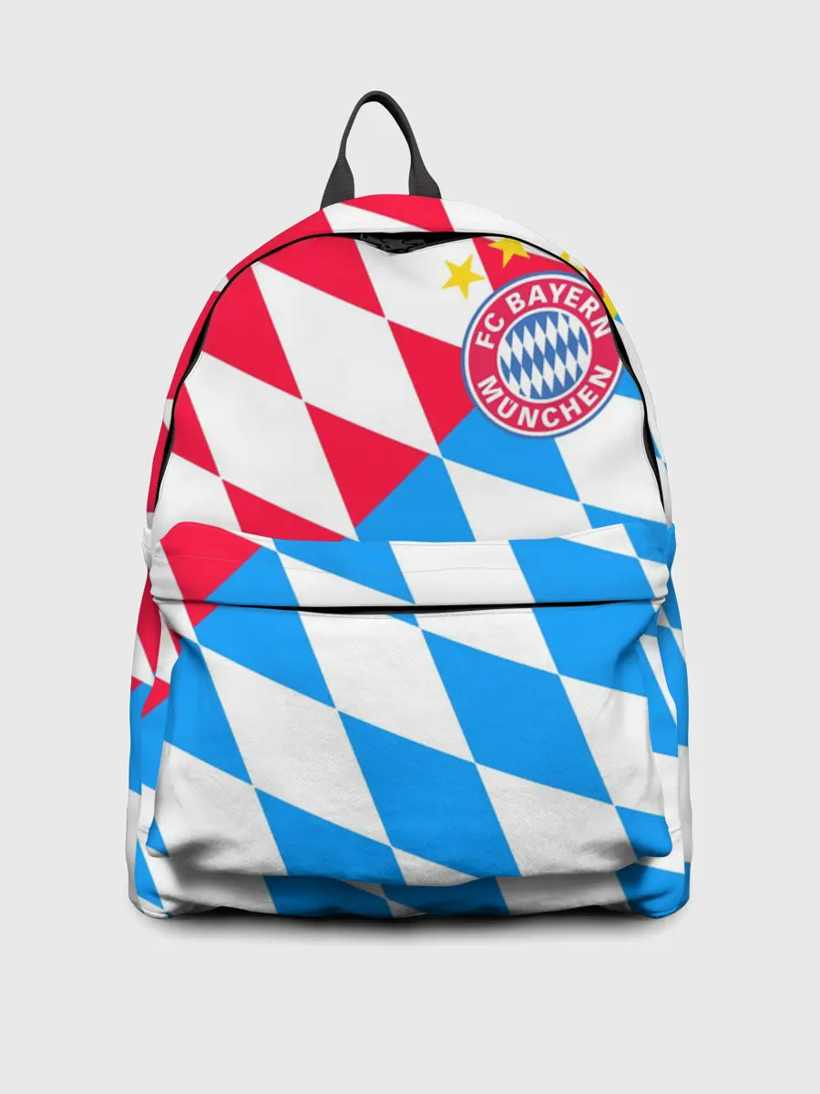 Рюкзак джинсовый / ФК БАВАРИЯ / BAYERN / МЮНХЕН