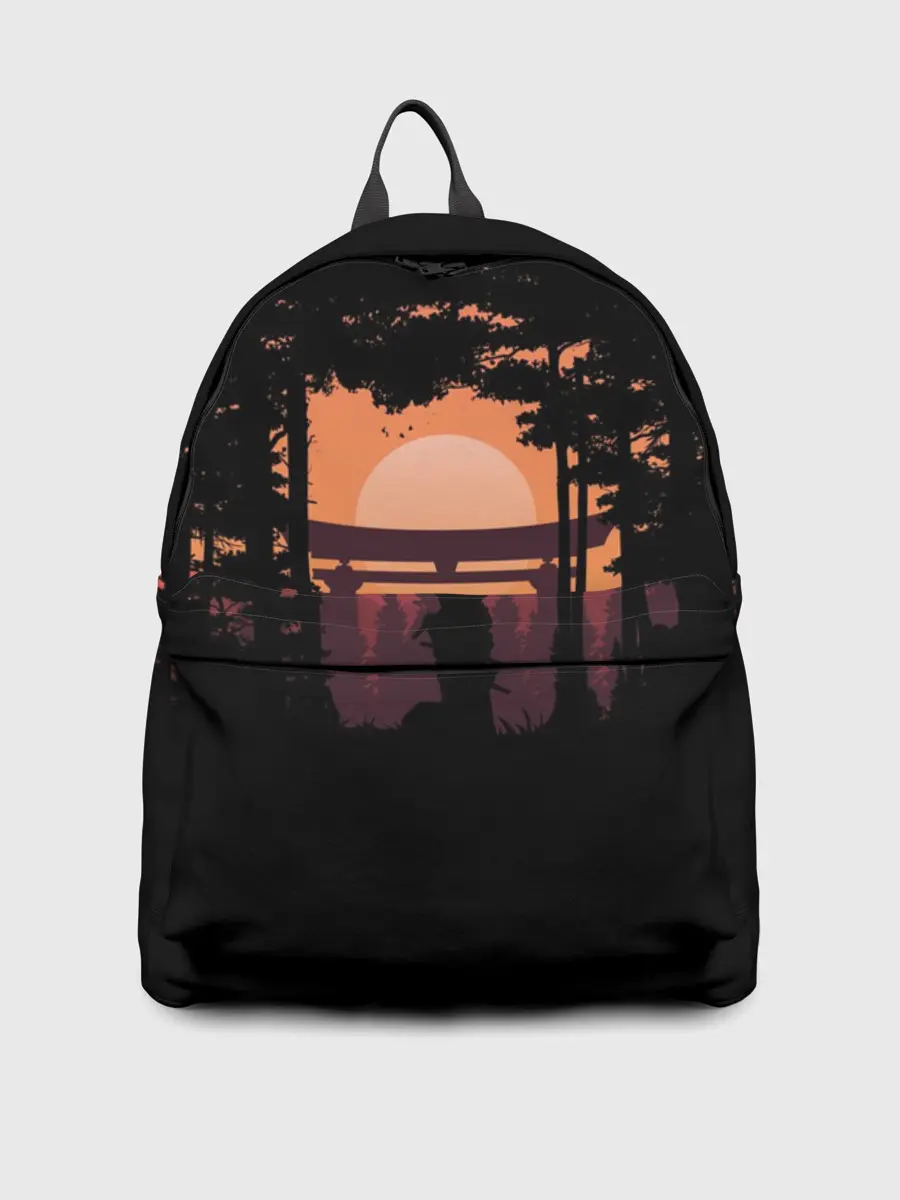 Рюкзак джинсовый / Ниндзя в одиночестве