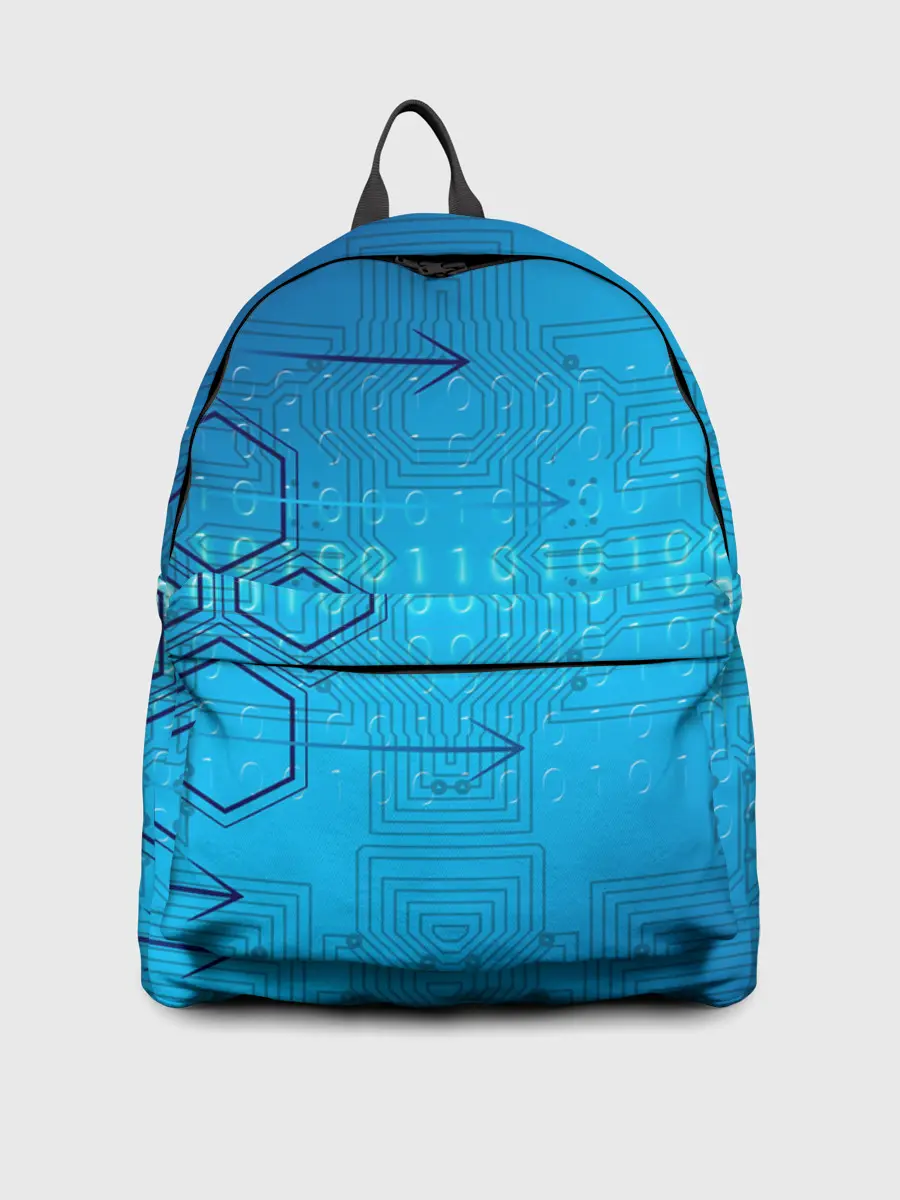 Рюкзак джинсовый / ДвоиЧный код