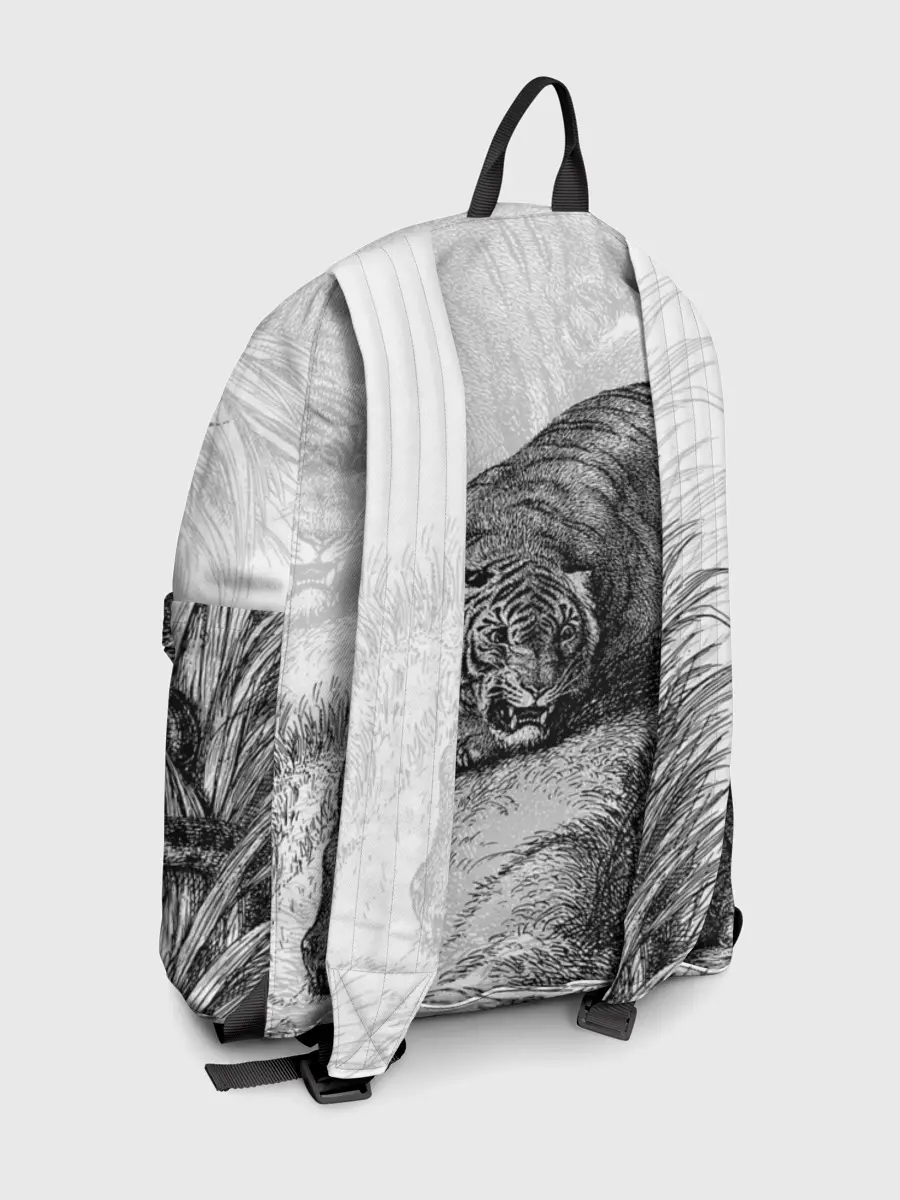 Рюкзак джинсовый / Тигр и змея