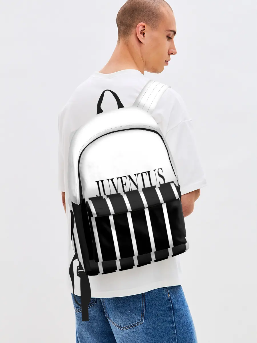Рюкзак джинсовый / Juventus | Tee Black and White