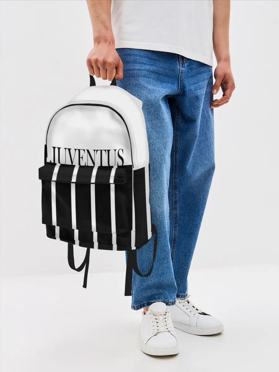 Рюкзак джинсовый / Juventus | Tee Black and White