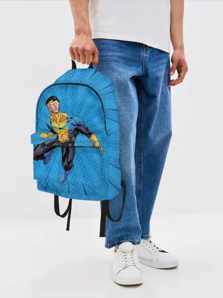 Рюкзак джинсовый / Марк Грэйсон Неуязвимый