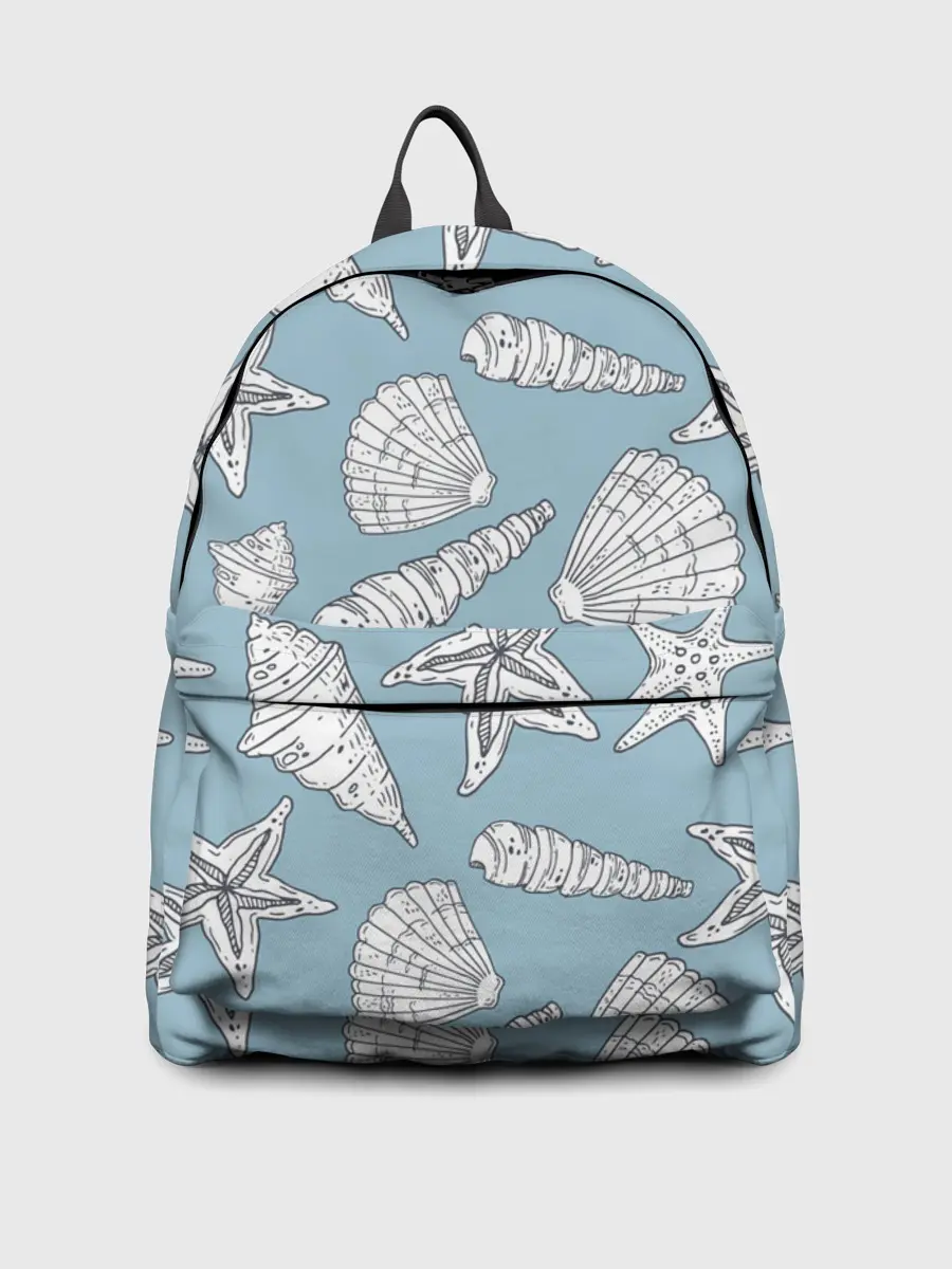 Рюкзак джинсовый / Морские обитатели